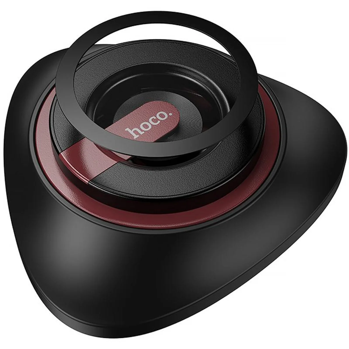 Автодержатель Hoco H90 Tower magnetic (dashboard) Black / Red