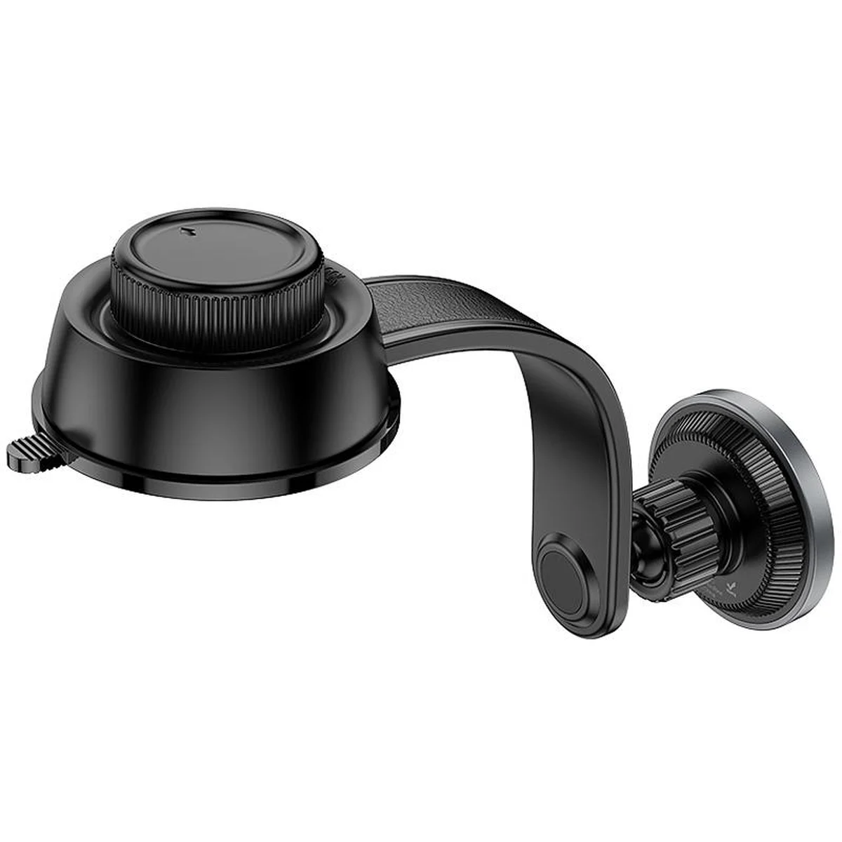 Автодержатель Borofone BH123 Profit magnetic (center console) Black / Metal gray