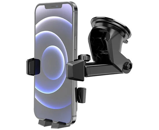 Автодержатель Hoco CA83 David one-button (center console) Black