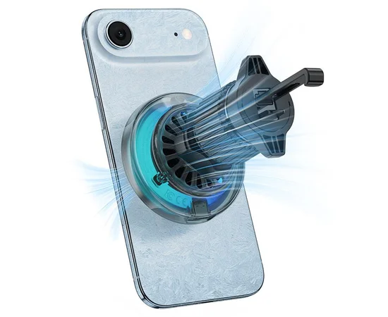 Автоутримувач із БЗУ Acefast D61 Magnetic Wireless Charging 15W Gray