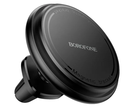 Автодержатель Borofone BH135 Parker ring magnetic (air outlet) Black