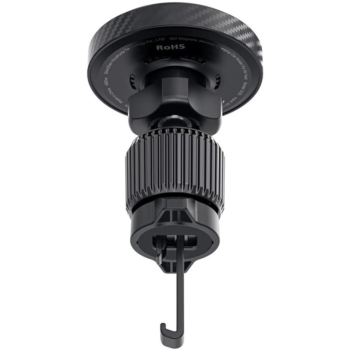 Автодержатель с БЗУ Acefast D33 Qi2 Magnetic Wireless Charging 15W Black