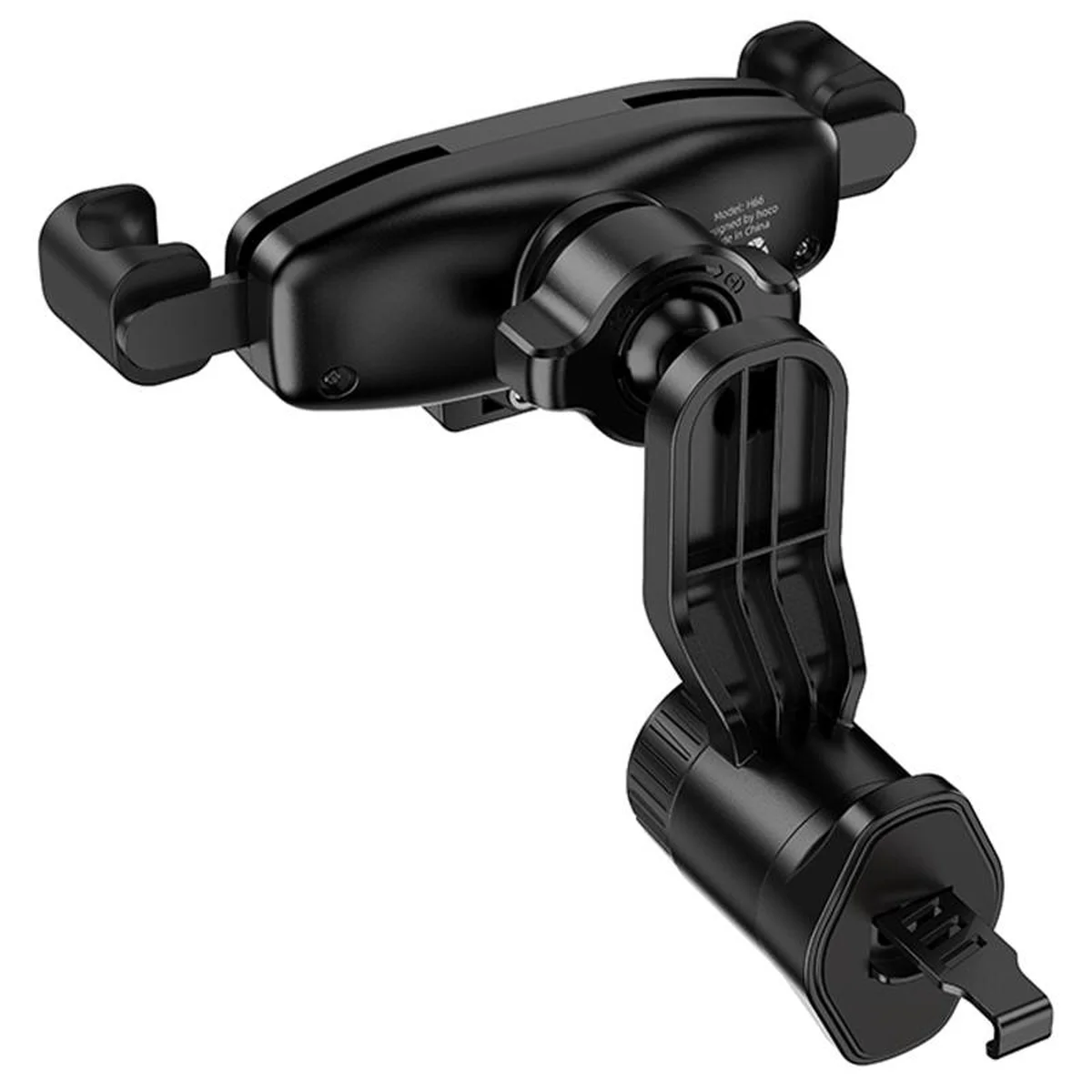 Автодержатель Hoco H66 Gamble gravity linkage (air outlet) Black