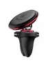 Автодержатель магнитный Baseus Magnetic Air Vent OS with cable clip (C40141201113-00) Red
