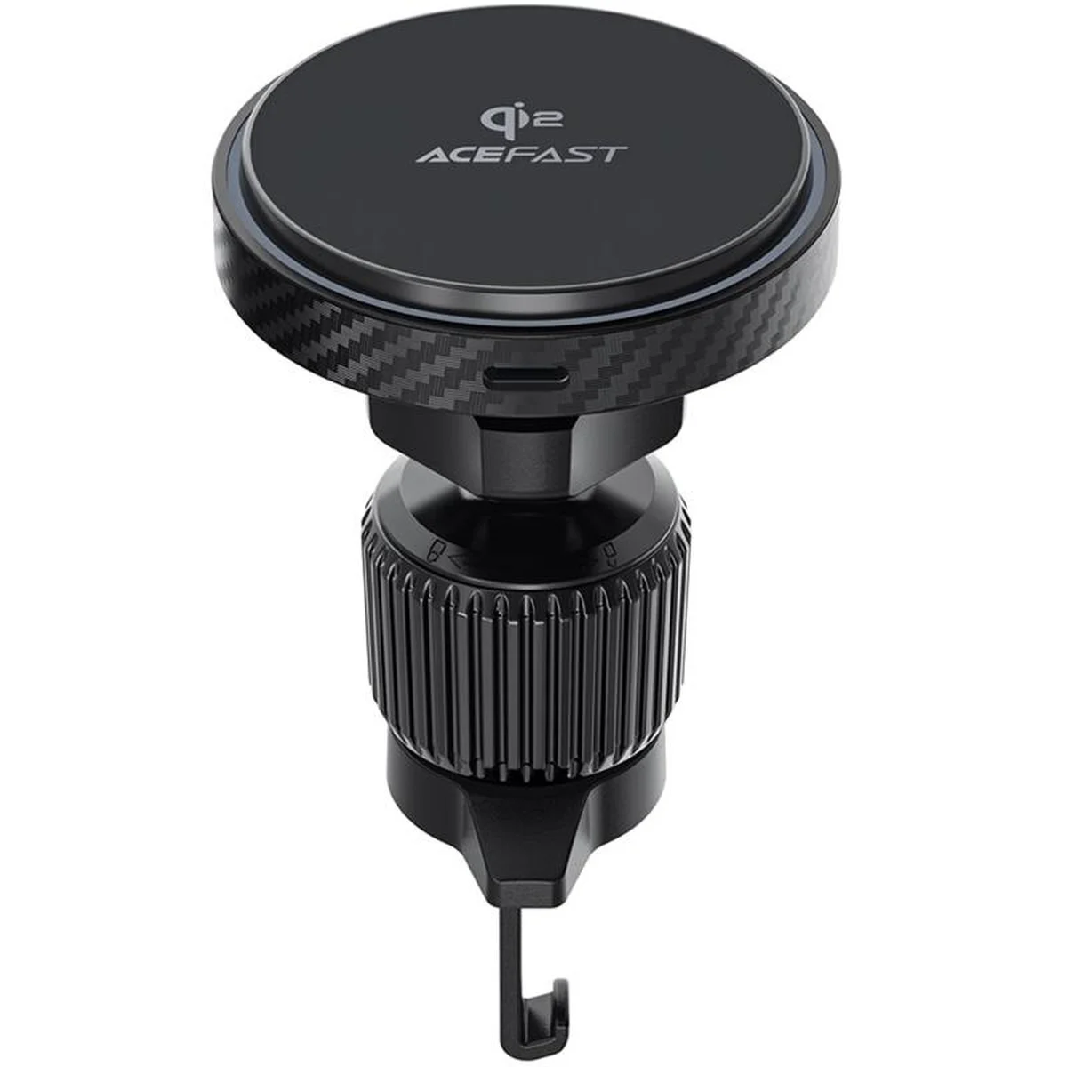 Автодержатель с БЗУ Acefast D33 Qi2 Magnetic Wireless Charging 15W Black
