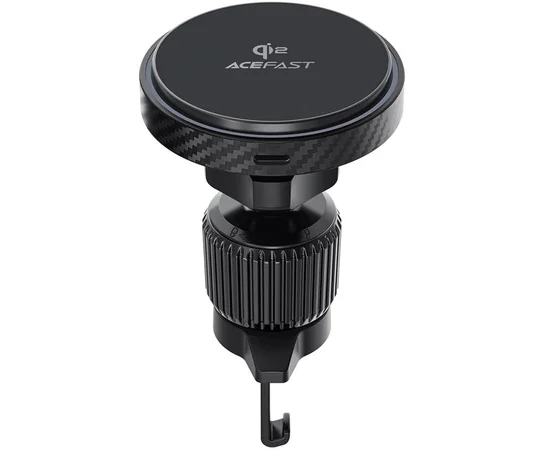 Автотримач із БЗУ Acefast D33 Qi2 Magnetic Wireless Charging 15W Black
