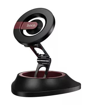 Автоутримувач Hoco H90 Tower magnetic (dashboard) Black / Red
