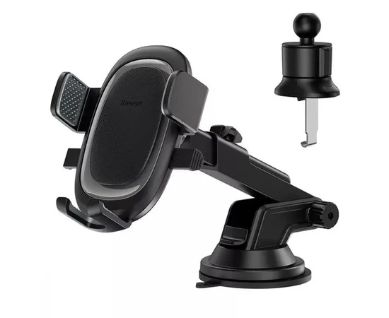 Автодержатель Baseus UltraControl Pro Series Clamp-Type (C40351600113-0) Cluster Black