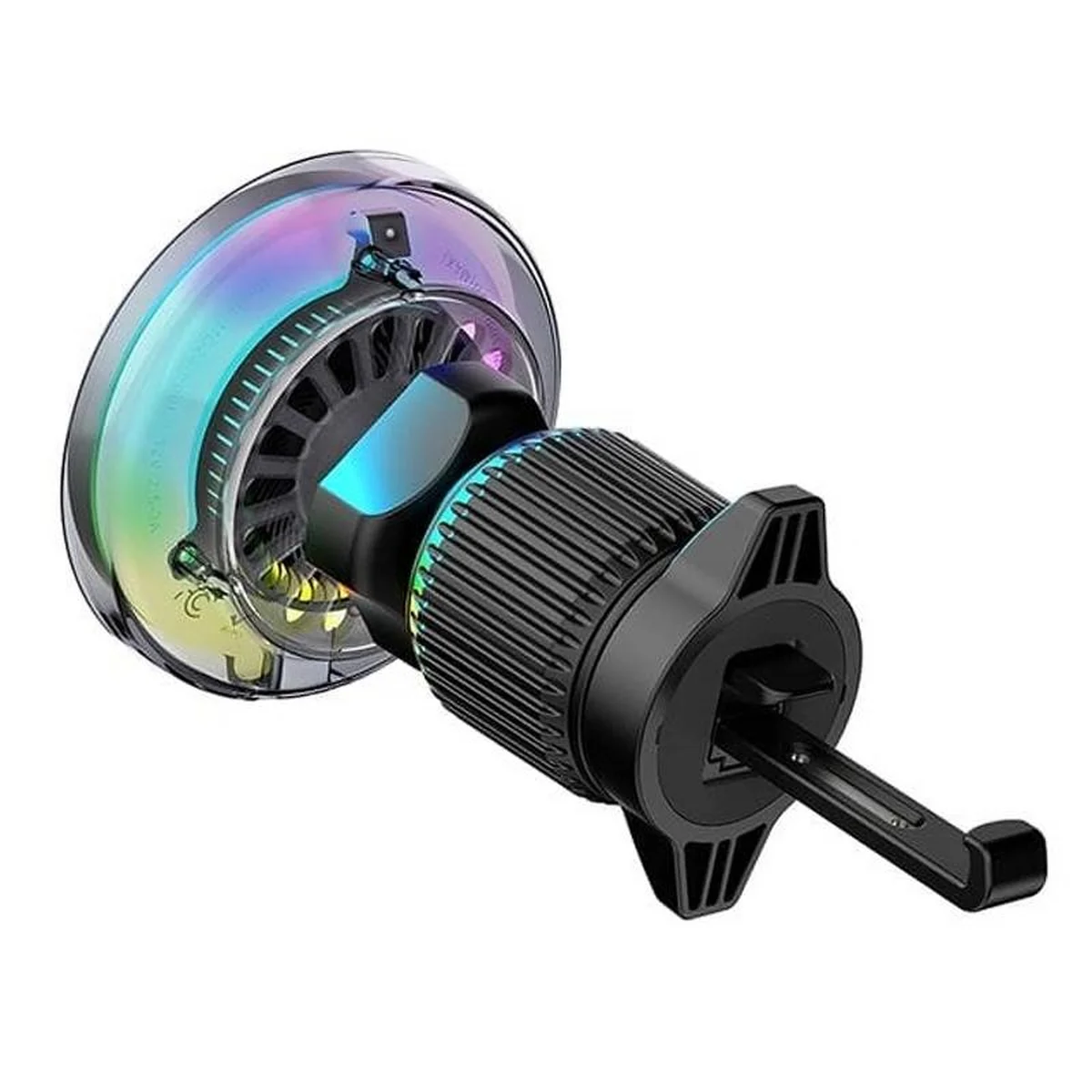 Автотримач із БЗУ WIWU CH-324 Aurora Qi2 15W Black