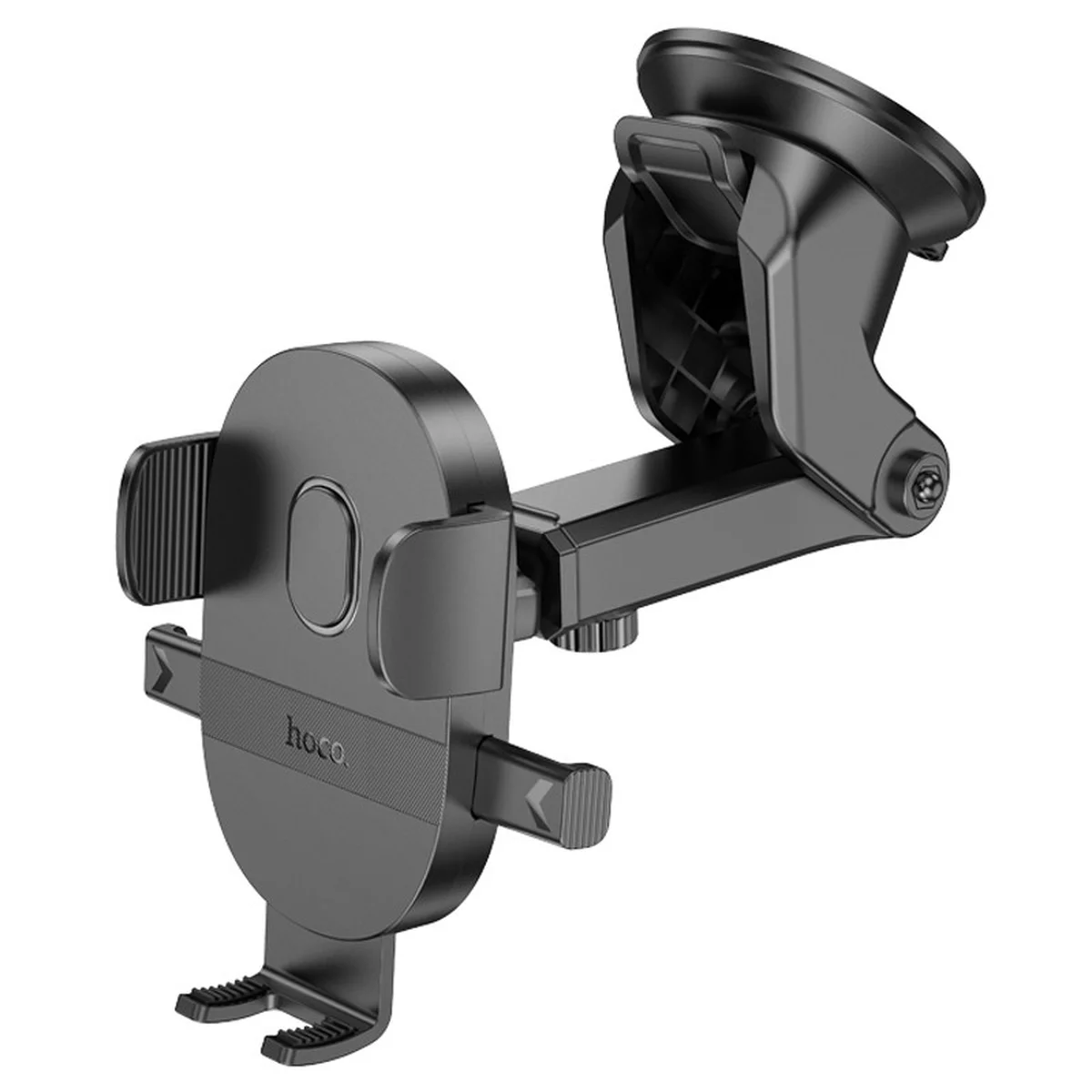 Автодержатель Hoco H19 Mighty one-button (center console) Black