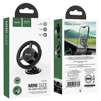 Автодержатель Hoco DCA46 Mini magnetic (center console) Black