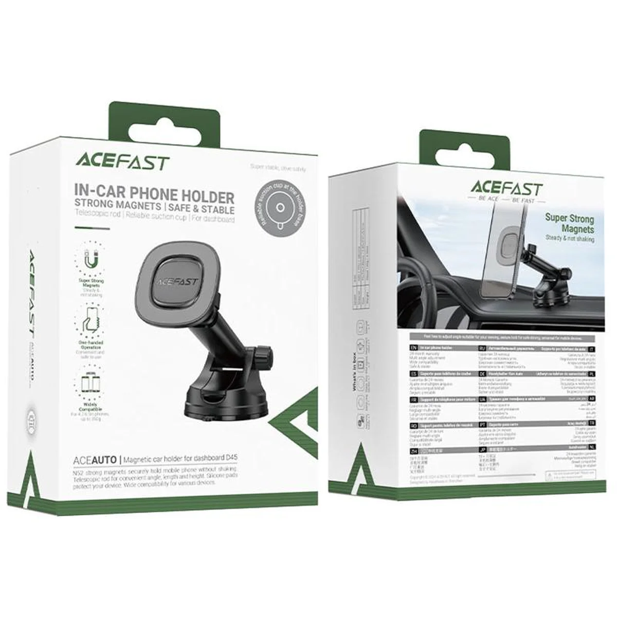 Автоутримувач Acefast D45 Black