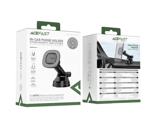Автодержатель Acefast D45 Black