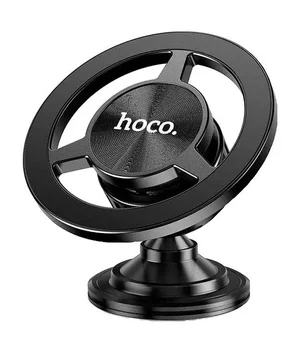 Автоутримувач Hoco DCA46 Mini magnetic (center console) Black