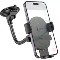 Автодержатель Hoco H20 Mighty one-button (windshield) Black