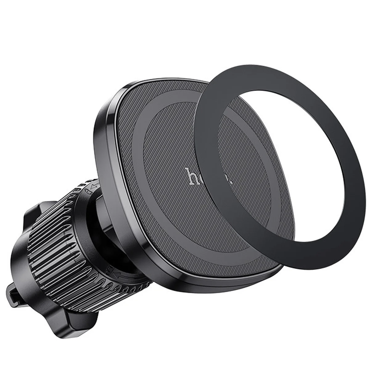 Автодержатель Hoco H34 Cheeatag magnetic ring (air outlet) Black