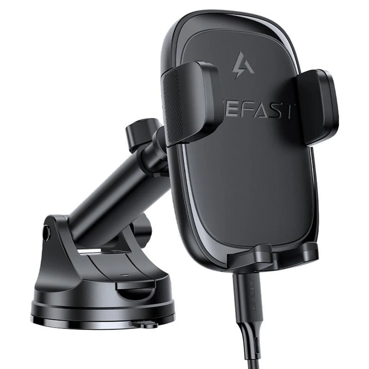 Автотримач із БЗУ Acefast D49 Wireless Charging 15W Black