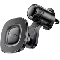 Автодержатель Hoco H74 Crown ring magnetic (air outlet) Black / Metal gray