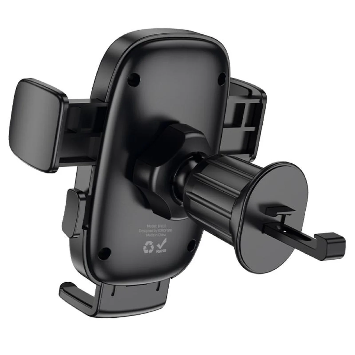 Автодержатель Borofone BH131 One-key Lock (air outlet) Black