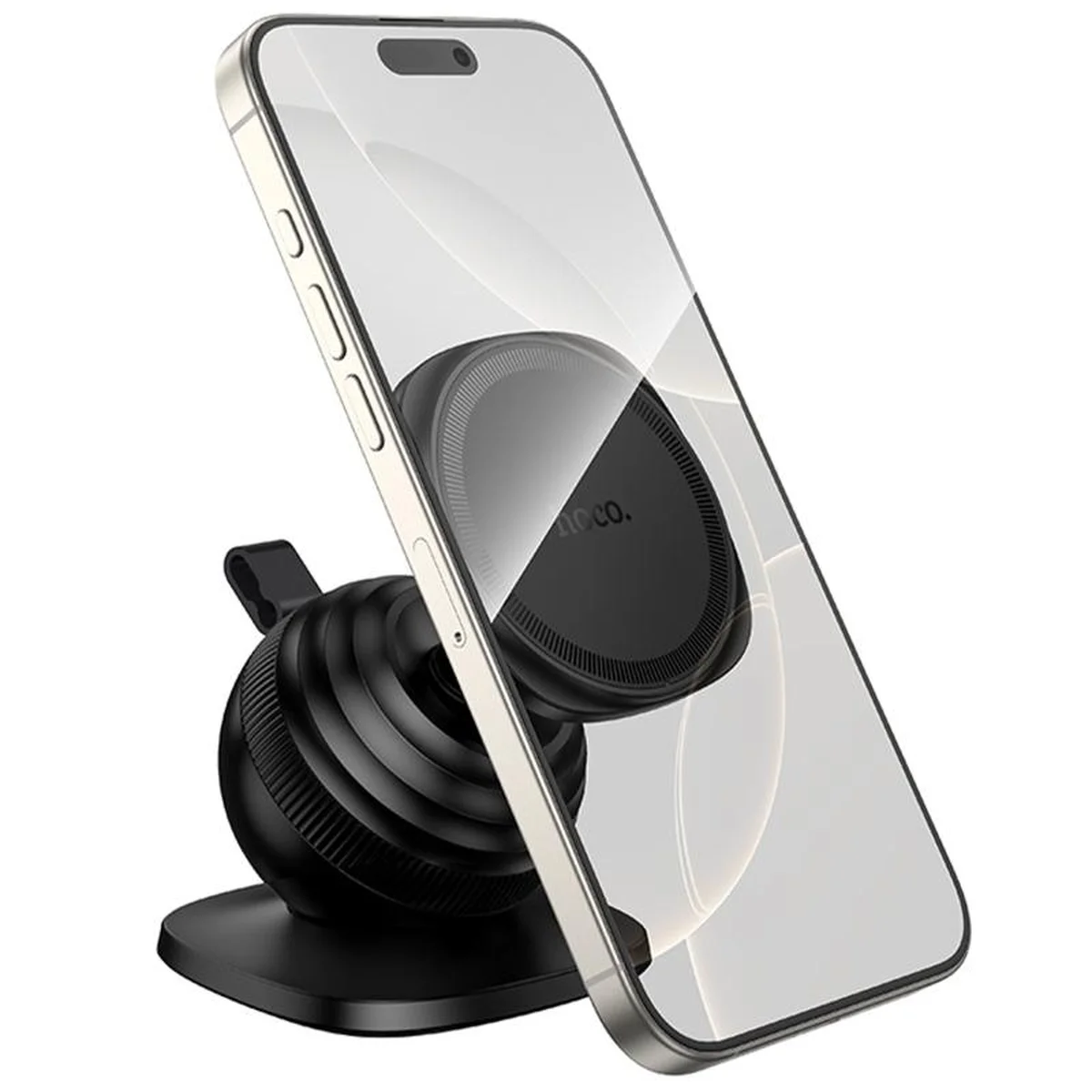 Автоутримувач Hoco H103 Daisy magnetic (center console) Black