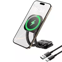 Автоутримувач з БЗУ Baseus PrimeTrip C03 Pro Magnetic Wireless Charging (C0013B) Cosmic Black