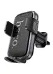 Автодержатель Hoco H78 Vista push-type (air outlet) Black / Metal gray