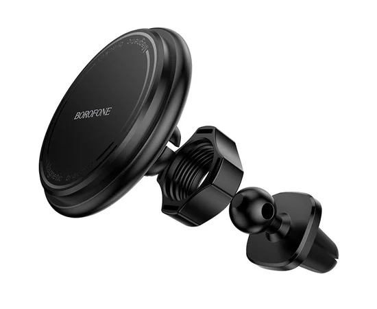 Автодержатель Borofone BH135 Parker ring magnetic (air outlet) Black