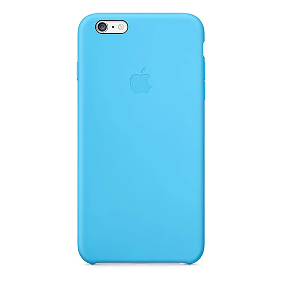 Кожаный чехол "Apple Leather Case" голубой (HC) для iPhone 6 Plus/6S Plus