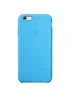 Силиконовый голубой чехол "Apple" Silicone Case (HC) для iPhone 6 Plus/6S Plus