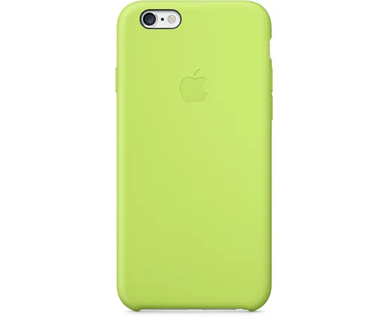 Силиконовый зеленый чехол "Apple" Silicone Case (HC) для iPhone 6 Plus/6S Plus