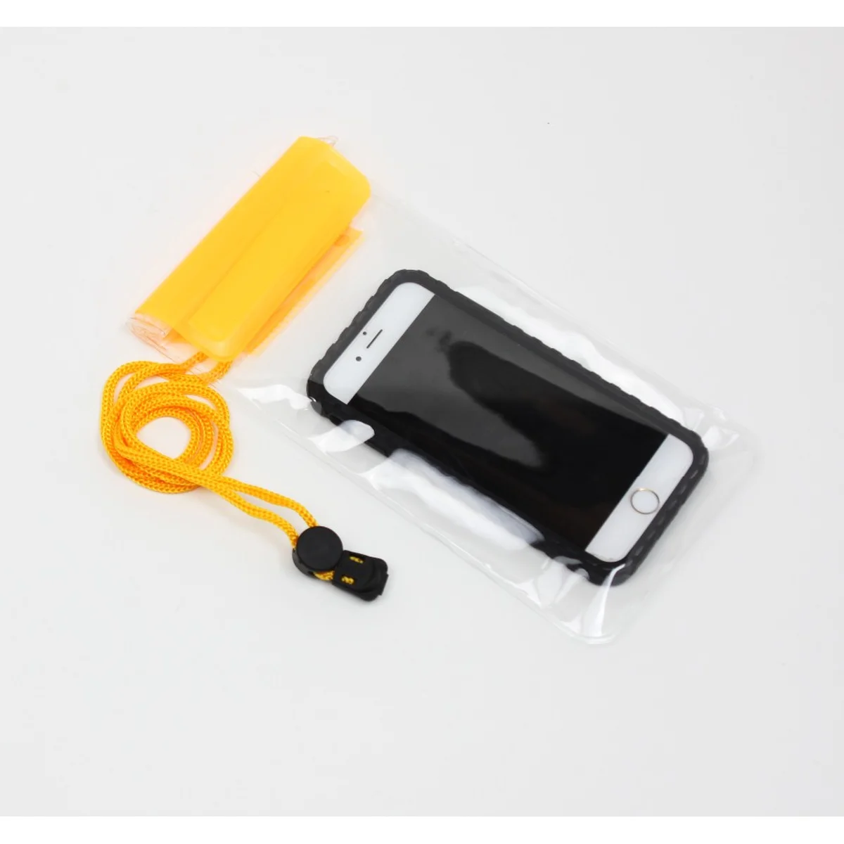 Водонепроницаемый чехол "Waterproof" желтый для iPhone