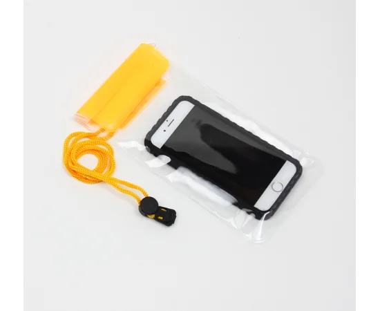 Водонепроницаемый чехол "Waterproof" желтый для iPhone