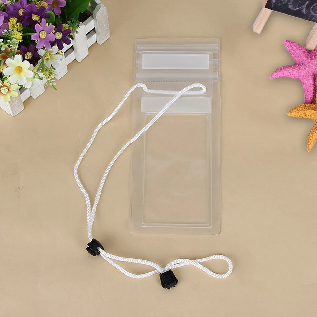 Водонепроницаемый чехол "Waterproof" белый для iPhone