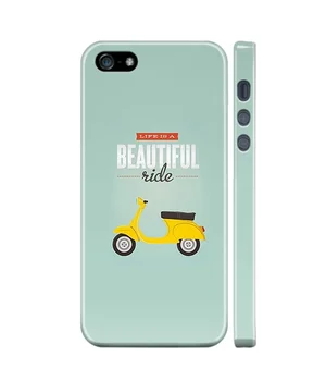 Чехол "iDAY" пластиковый для iPhone 5/5S/SE Мопед Чехол "iDAY" пластиковый для iPhone 5/5S/SE Мопед