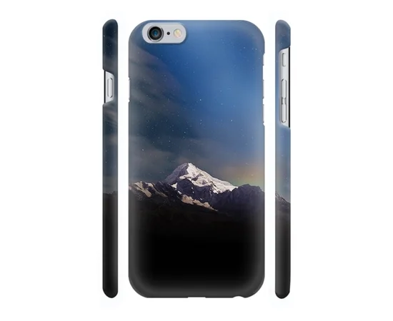 Чехол "iDAY" пластиковый для iPhone 6/6S Горы