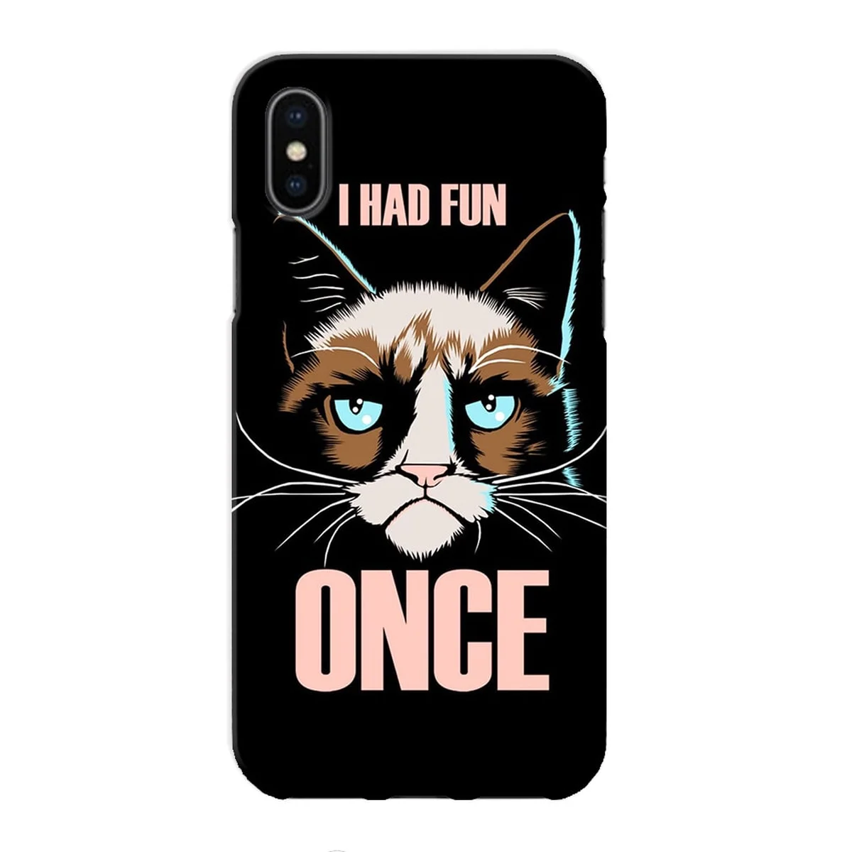 Чохол "iDAY" пластиковий для iPhone X / XS i had fun once