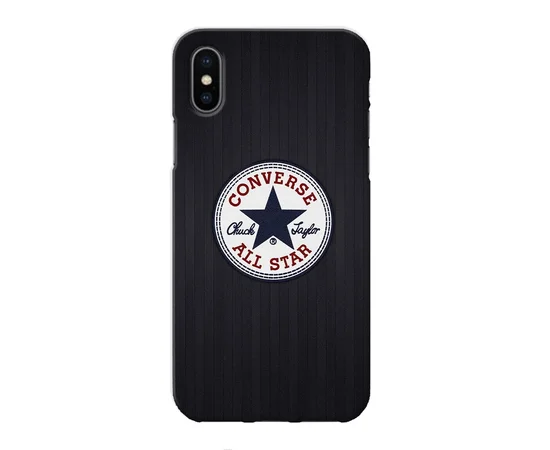 Чехол "iDAY" пластиковый для iPhone X/XS Converse