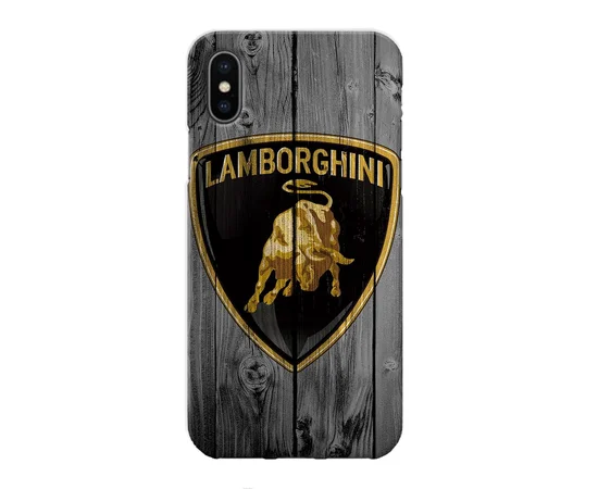 Чехол "iDAY" пластиковый для iPhone X/XS Lamborghini