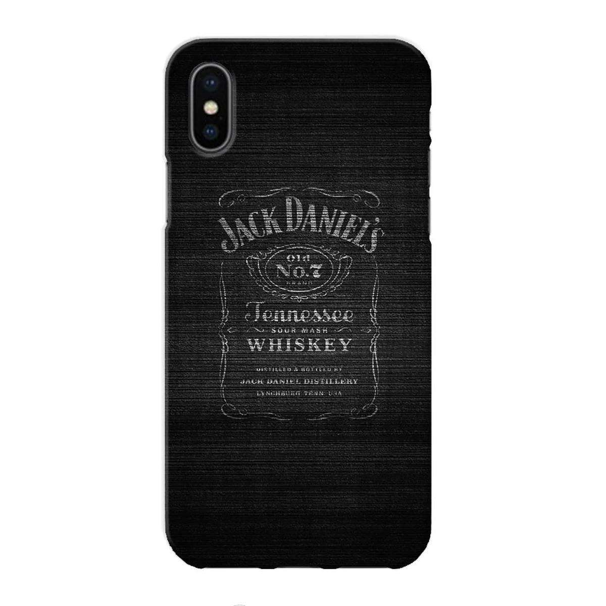 Чохол "iDAY" пластиковий для iPhone X / XS Jack daniels