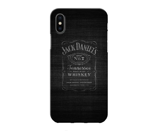 Чехол "iDAY" пластиковый для iPhone X/XS Jack daniels