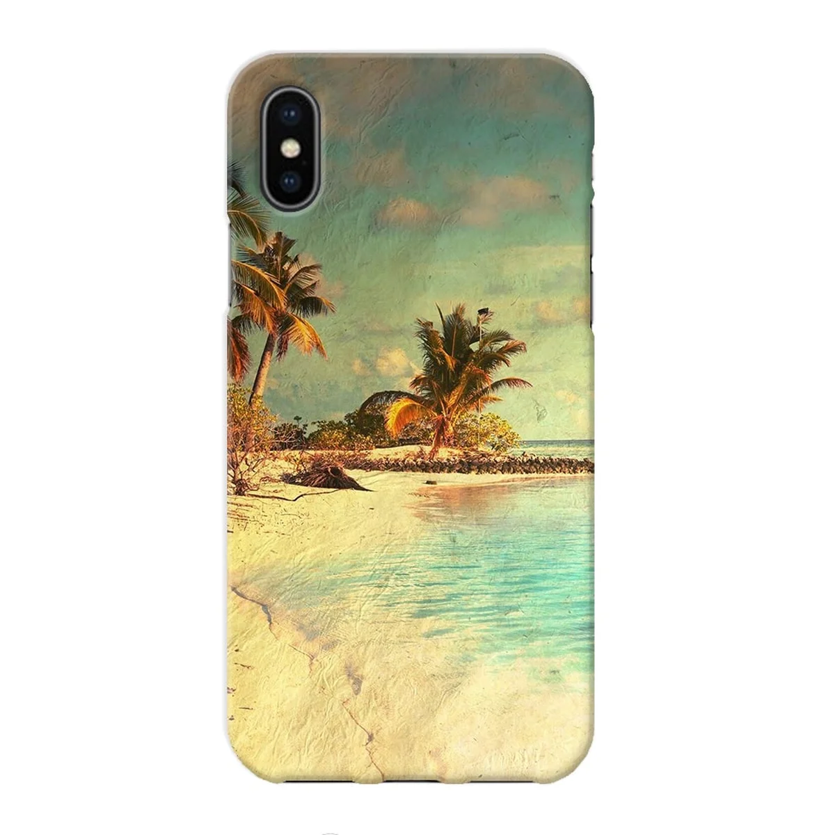 Чехол "iDAY" пластиковый для iPhone X/XS Sunset