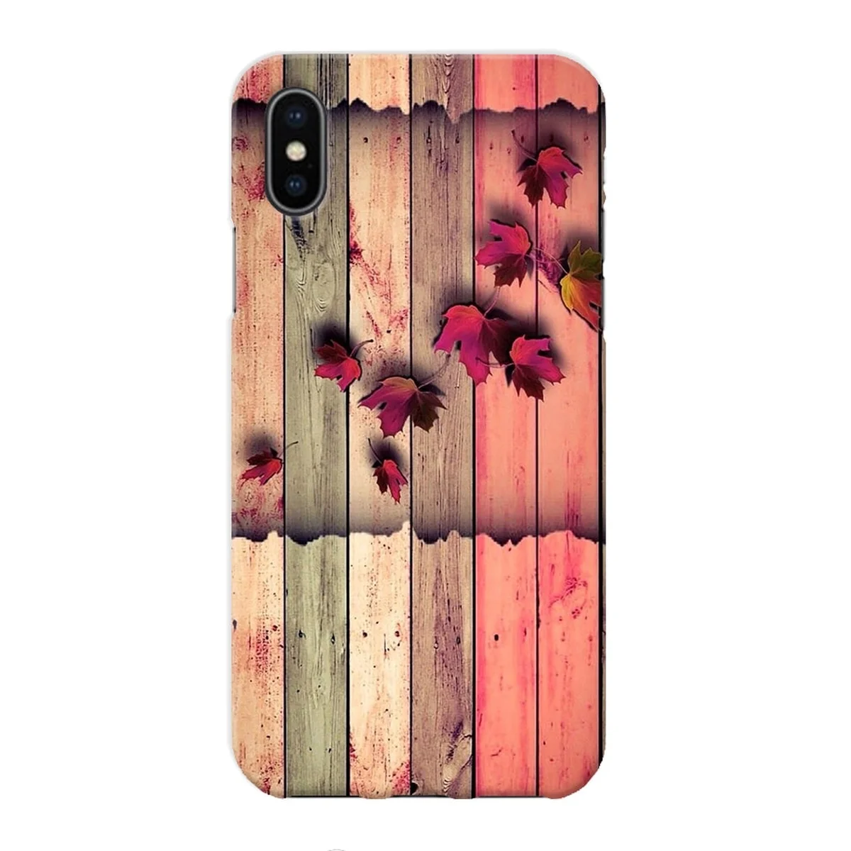 Чохол "iDAY" пластиковий для iPhone X / XS Осінь