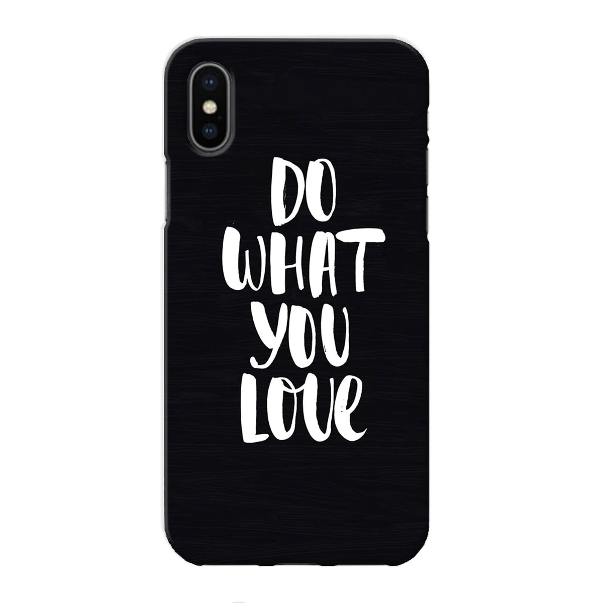 Чехол "iDAY" пластиковый для iPhone X/XS Do what you love