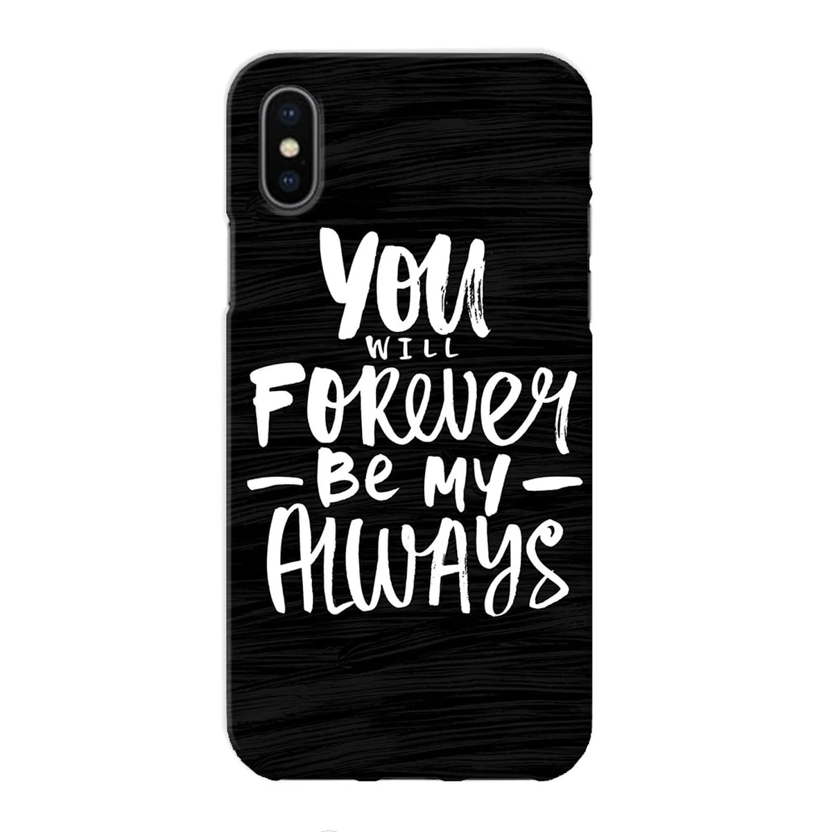 Чохол "iDAY" пластиковий для iPhone X / XS Be My Always