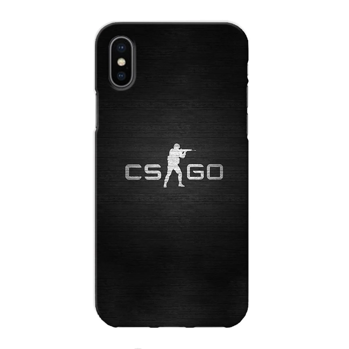 Чохол "iDAY" пластиковий для iPhone X / XS CS GO