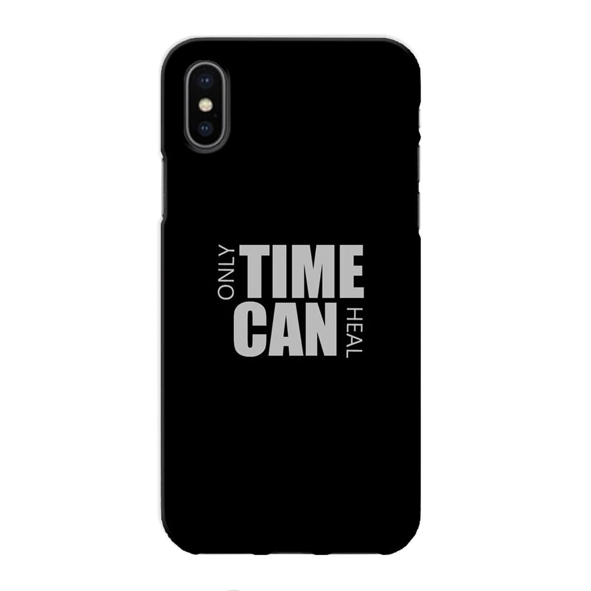Чехол "iDAY" пластиковый для iPhone X/XS Only time can heal