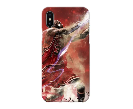 Чехол "iDAY" пластиковый для iPhone X/XS NBA