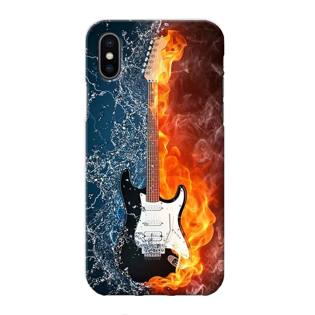 Чохол "iDAY" пластиковий для iPhone X / XS Гітара