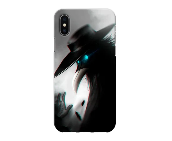 Чохол "iDAY" пластиковий для iPhone X / XS Чумної доктор