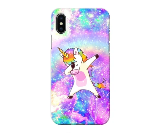 Чехол "iDAY" пластиковый для iPhone X/XS Пони Дэб